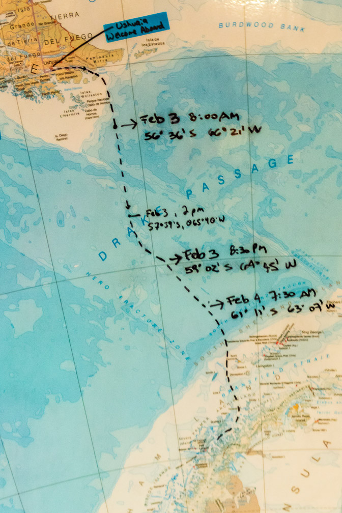 Progress across the Drake Passage 9370