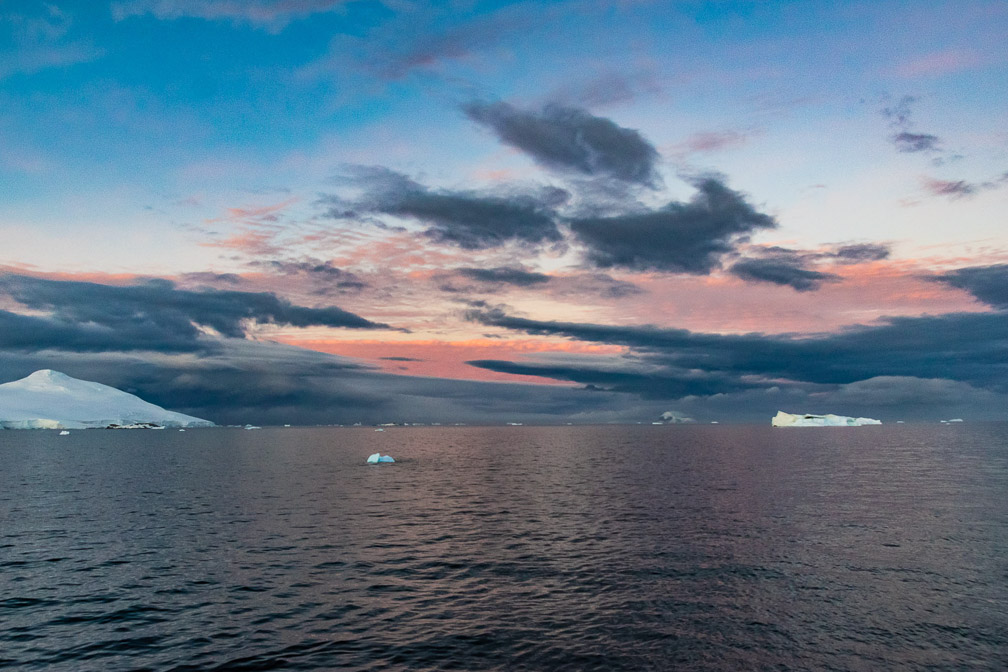 Sunset on the Drake Passage 8896