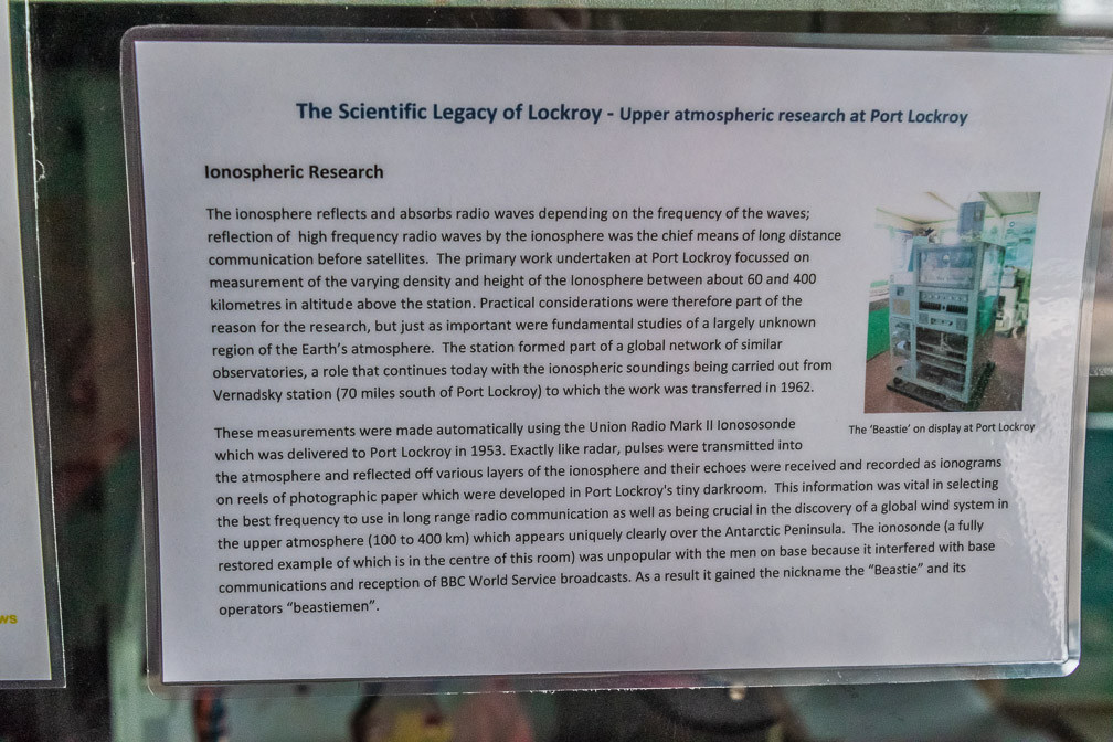 The scientific legacy of Port Lockroy  0357