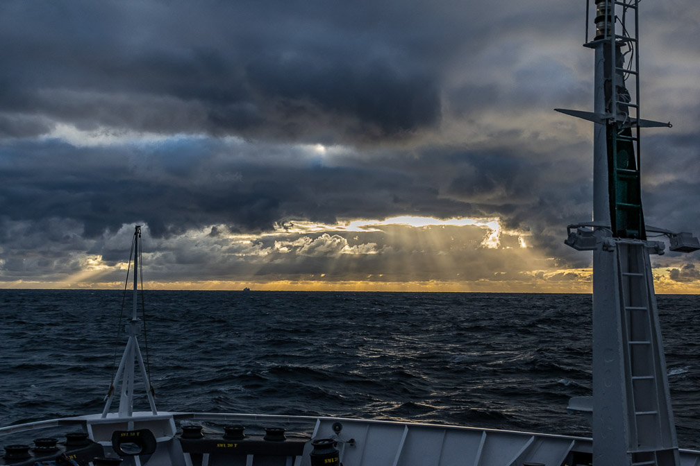 A Golden Sunrise shaped by low patchy clouds   1469