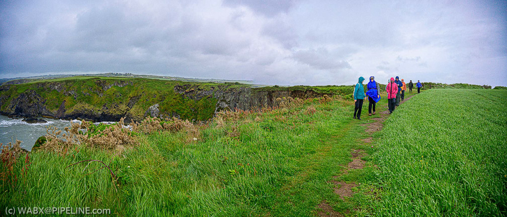 Coastal Walk in the Rain  1354