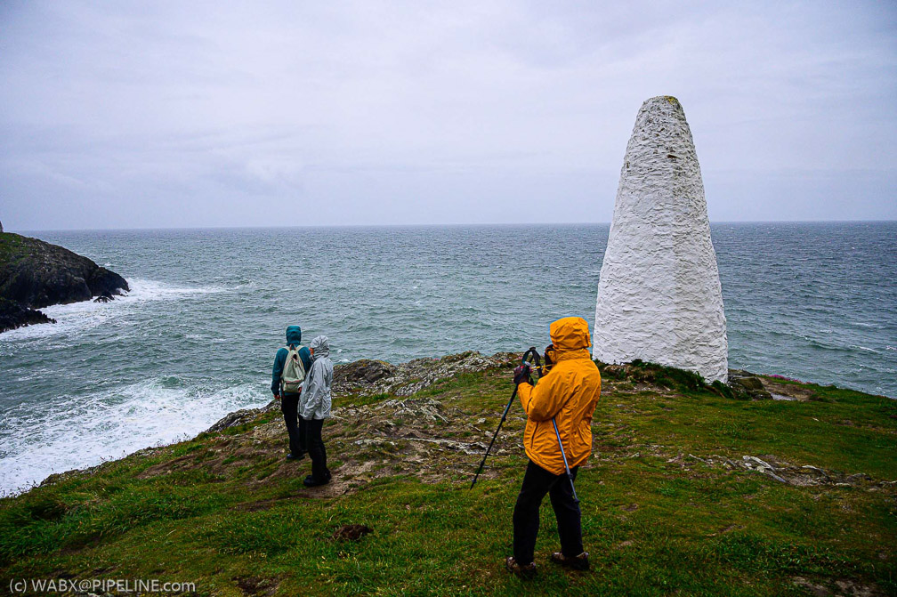 Navigation markers along the coast  1406